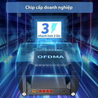 Router WiFi 6 Rock Space AX3200 3200Mbps 4 Ăng-ten Băng Tần Kép Gigabit Mesh