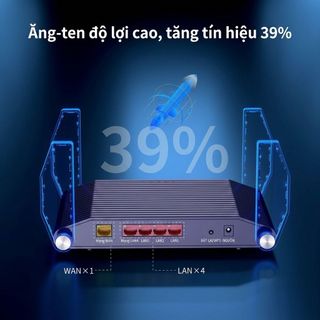 Router WiFi 6 Rock Space AX3200 3200Mbps 4 Ăng-ten Băng Tần Kép Gigabit Mesh