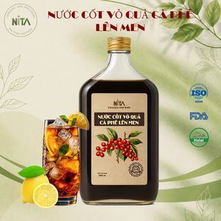 Nước cốt vỏ cà phê lên men - Nita Cascara and Kafe - Chai 500ml