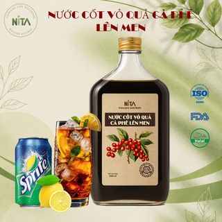 Nước cốt vỏ cà phê lên men - Nita Cascara and Kafe - Chai 500ml