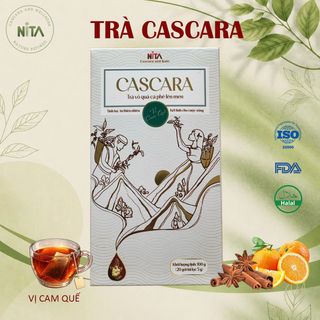 Trà Vỏ Quả Cà Phê Lên Men NITA Cascara and Kafe Gói 100gr Cam Quế Thanh Nhẹ Dễ Uống