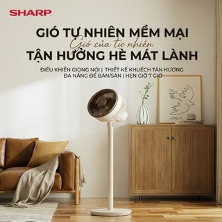 Quạt Cây Đối Lưu Đa Năng Sharp PJ-CD300A – Làm Mát Diện Rộng, Tiết Kiệm Điện Và Linh Hoạt Cho Mọi Không Gian