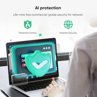 Hệ Thống Mesh WiFi 6 Rock Space AX1800 Bộ 3 Thiết Bị Phủ Sóng Toàn Diện