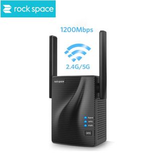 Bộ Kích Sóng WiFi Rock Space AC1200 Băng Tần Kép 2 Ăng-ten Chuẩn AC1200