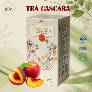Trà Vỏ Quả Cà Phê Lên Men Nita and Cascara and Kafe Đào Hộp 100g