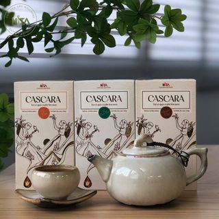 Trà Vỏ Quả Cà Phê Lên Men Nita and Cascara and Kafe Đào Hộp 100g
