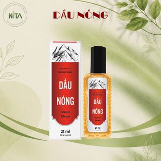Dầu Nóng Thảo Dược 21ml - 100%  Thảo Dược   | Giảm Đau Nhanh - Làm Ấm Cơ Thể