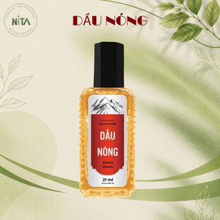 Dầu Nóng Thảo Dược 21ml - 100% Thảo Dược | Giảm Đau Nhanh - Làm Ấm Cơ Thể