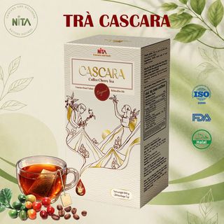 phẩm Trà Vỏ Quả Cà Phê Lên Men Nita Cascara and Kafe Nguyên Chất Hộp 100g