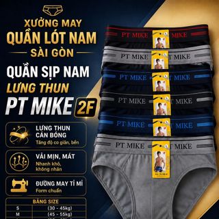 Quần sịp nam lưng thun PT Mike 2F