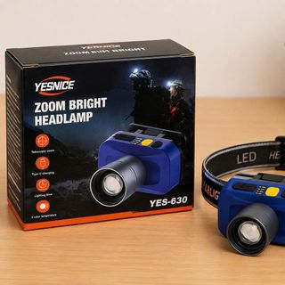 ĐÈN PIN ĐỘI ĐẦU LED SIÊU SÁNG ZOOM YES-630 (T100)