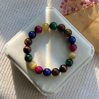 Vòng đá Mắt Hổ Đa Sắc – Hợp đủ 5 mệnh | Sỉ từ 5 cái