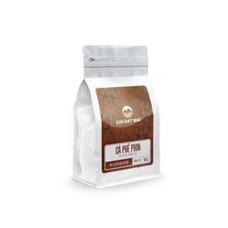 Cà Phê Phin Bột Cầu Đất Túi 500g - Dạng Bột