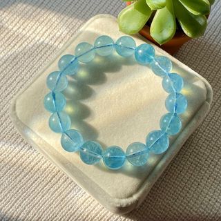 Vòng đá Aquamarine – Hợp mệnh Thủy & Mộc | Sỉ từ 5 cái
