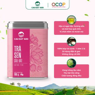 Trà Sen Cầu Đất Hộp Thiếc 100g