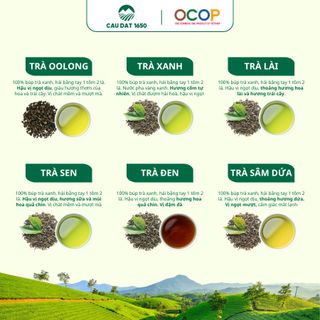 Trà Xanh Cầu Đất Túi Thiếc 100g
