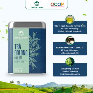 Trà Oolong Cầu Đất Hộp Thiếc 200g
