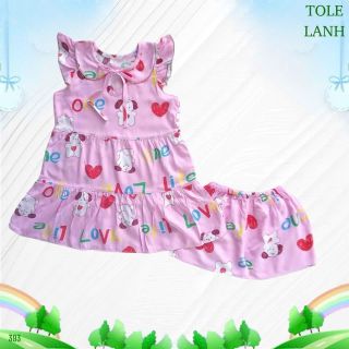 Đầm cánh tiên size 1 (kèm quần)