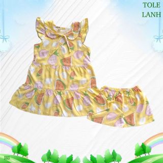 Đầm cánh tiên size 1 (kèm quần)