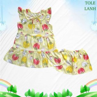 Đầm cánh tiên size 1 (kèm quần)