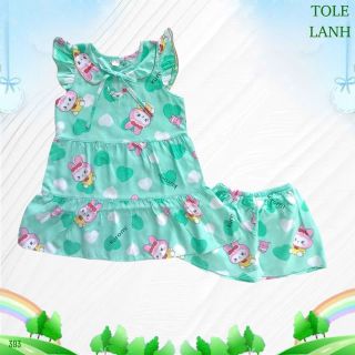Đầm cánh tiên size 1 (kèm quần)
