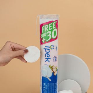 Bông tẩy trang Ipek siêu mềm mịn 130 miếng