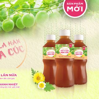 Sâm La Hán Hoa Cúc Thái Sơn - Giải nhiệt tức thì từ thức uống nhẹ nhàng
