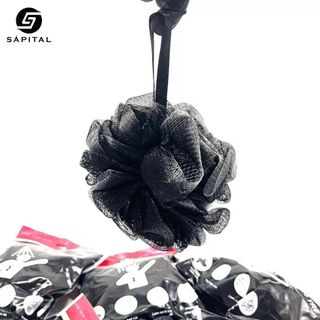Bông Tắm Than Tre AKUMA Tẩy Da Chết Tạo Bọt – Chất Liệu Lưới Mềm Mại, Kháng Khuẩn, Giảm Mụn Lưng