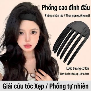 Lược Kẹp Phồng Chân Tóc - Giải Pháp Cứu Tinh Cho Tóc Xẹp, Tạo Độ Phồng Tự Nhiên