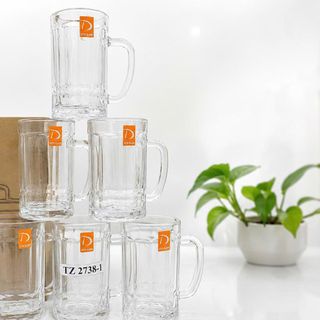 BỘ 6 LY THỦY TINH UỐNG BIA 360ML TZ 2738 (T6)