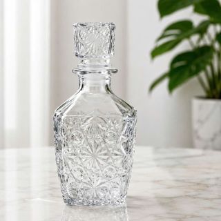 CHAI ĐỰNG RƯỢU HOA VĂN NỔI 750ml MÃ SỐ 4 (T24)