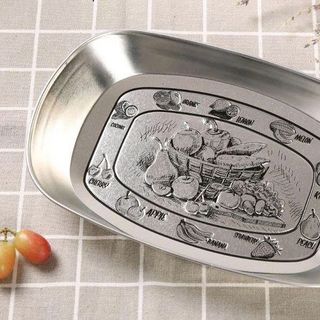 KHAY ĐỰNG ĐỒ ĂN KHẮC HOA VĂN PHONG CÁCH RETRO