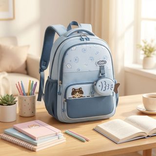 🎒 BALO A41205 – SIÊU PHẨM HOT TREND HỌA TIẾT MÈO CỰC ĐÁNG YÊU, ĐEO LÀ MÊ!
