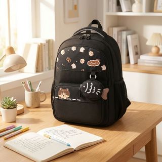 BALO A41205 – SIÊU PHẨM HOT TREND HỌA TIẾT MÈO CỰC ĐÁNG YÊU, ĐEO LÀ MÊ!