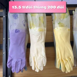 bao tay cao su dài 13.5 1/b bao 200b