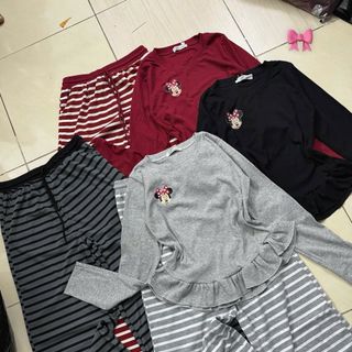 BỘ MẶC NHÀ DÀI THUN GÂN – MỀM MỊN, XINH XẮN, MẶC CỰC TÔN DÁNG
