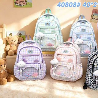 BALO A40808 – BALO CUTE CHUẨN GU HỌC SINH, NHẸ ÊM – ĐỰNG CỰC NHIỀU!