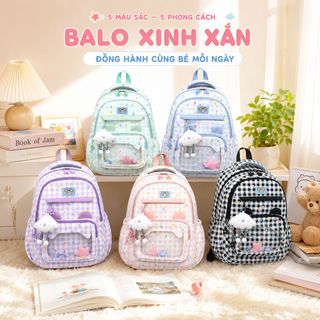 💖 BALO A40808 – BALO CUTE CHUẨN GU HỌC SINH, NHẸ ÊM – ĐỰNG CỰC NHIỀU!