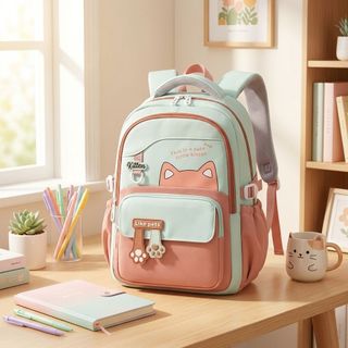BALO A261 – MẪU MÈO CUTE HOT TREND, ĐI HỌC SIÊU XINH!