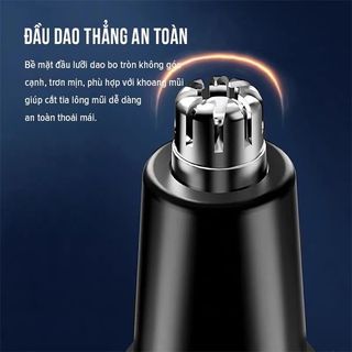 Máy tỉa lông mũi Coclear CN6205 sạc điện, lưỡi dao đôi sắc bén, chống kẹp lông, dùng 90 phút