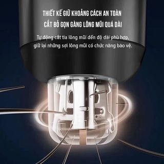 Máy tỉa lông mũi Coclear CN6205 sạc điện, lưỡi dao đôi sắc bén, chống kẹp lông, dùng 90 phút