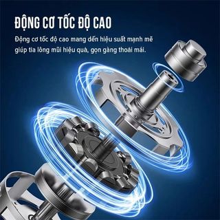 Máy tỉa lông mũi Coclear CN6205 sạc điện, lưỡi dao đôi sắc bén, chống kẹp lông, dùng 90 phút
