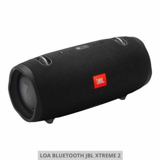 Sản phẩm là loa Bluetooth Xtreme 2 màu đen với thiết kế hình trụ chắc chắn.