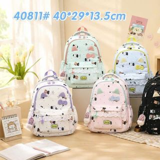 🎒BALO MÃ A40811 | THIẾT KẾ NƠ XINH, PHỐI REN ĐÁNG YÊU – HOT TREND HỌC ĐƯỜNG