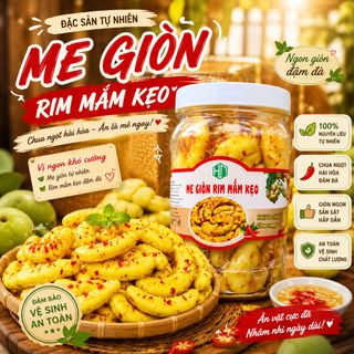 ME GIÒN RIM MẮM KẸO: CHUA CAY "BÁ CHÁY", ĂN LÀ MÊ 500G - WINNIE HOUSE