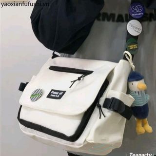 🧡 TÚI ĐEO CHÉO CANVAS UNISEX ĐEO CHÉO THỜI TRANG PHỐI ĐỒ CỰC CHẤT