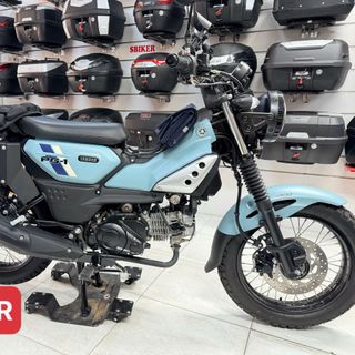 đồ chơi PG1 phụ kiện xe Yamaha PG-1 baga thùng túi da gắn xe máy