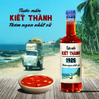 COMBO 2 CHAI Nước mắm Kiết Thành Thơm Ngon Nhứt Xứ 500ml Cốt Nhỉ 40N Nguyên Chất Nước Mắm Tĩn