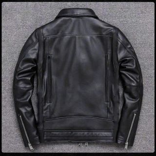 ÁO KHOÁC DA NAM BIKER LÓT DÙ CAO CẤP AD059