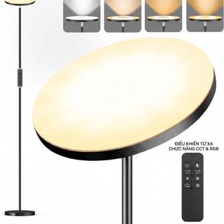 Đèn LED Đứng Thông Minh Yotutun RGB FLE-036 Xoay 350° Điều Khiển Remote Cao 1.75m
